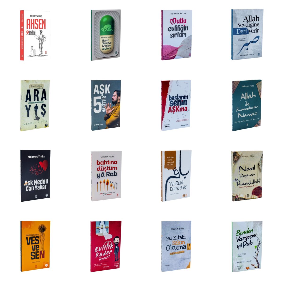 Mehmet Yıldız 16 Kitap - İmzalı - Görsel 2