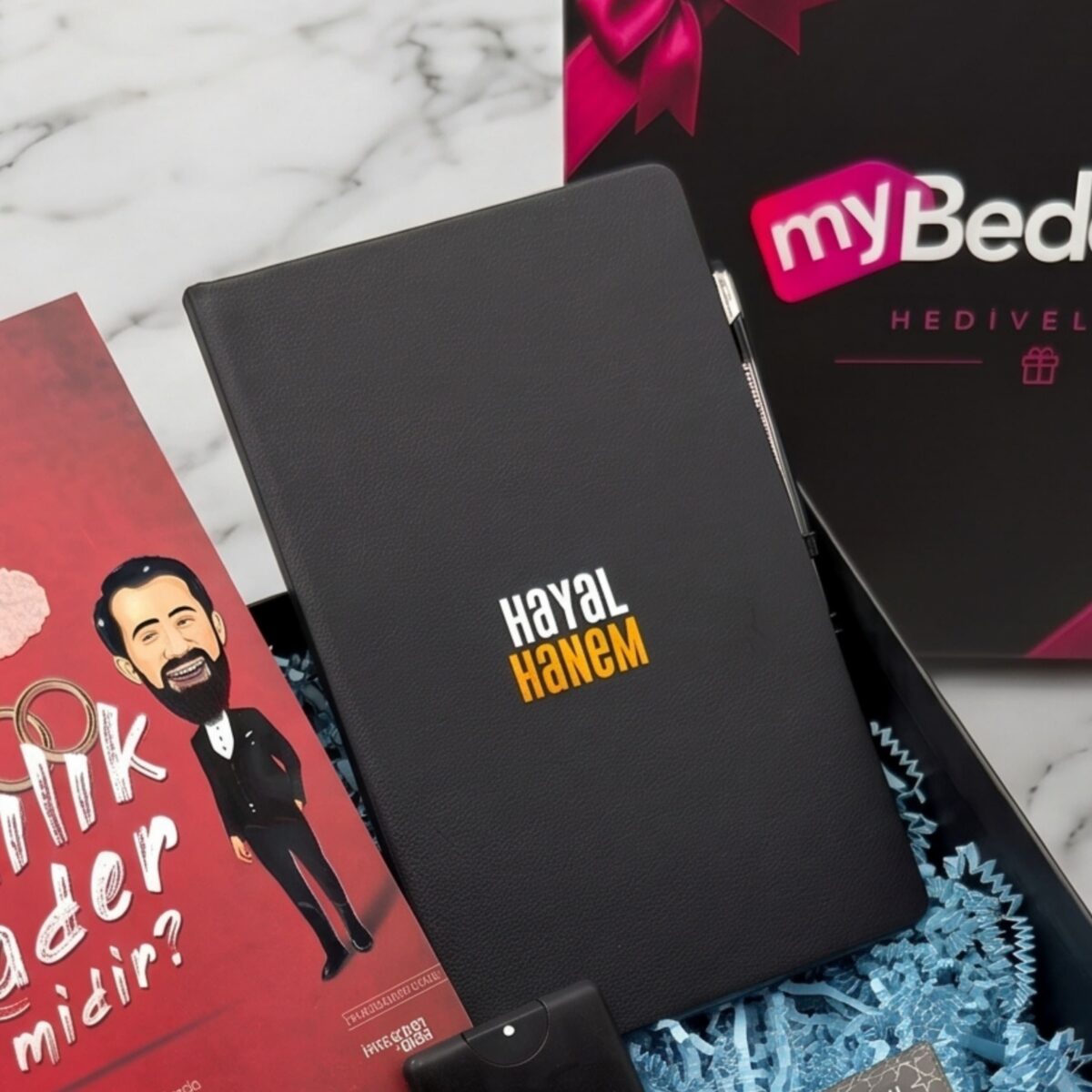 Evlilik Kader midir? Ajanda Kalem Hediye Seti – Kurumsal Hediye Seti - Görsel 5