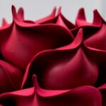 Bordo Eva Gül Tasarım Kablosuz Şarjlı Masa Lambası- Alt Eskitme Gold - Görsel 8