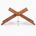 Yakma Desenli Ahşap Rahle - Büyük Boy (65 CM) - Görsel 2