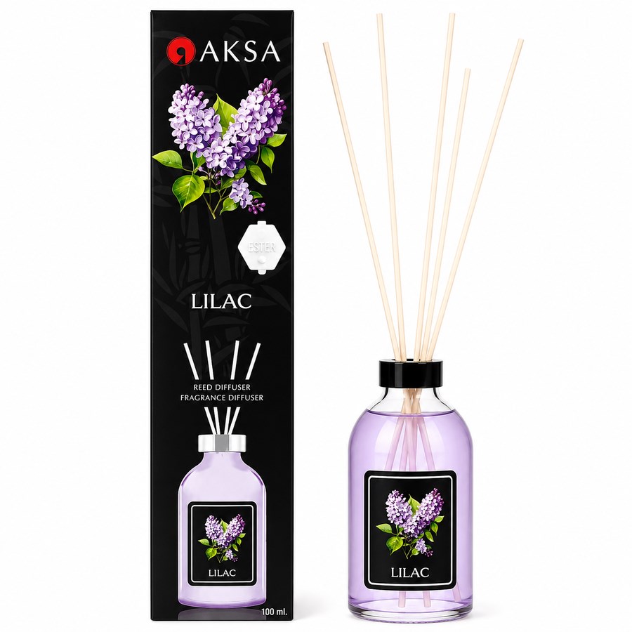 AKSA Lilac Leylak Çubuklu Oda Kokusu 100 ml