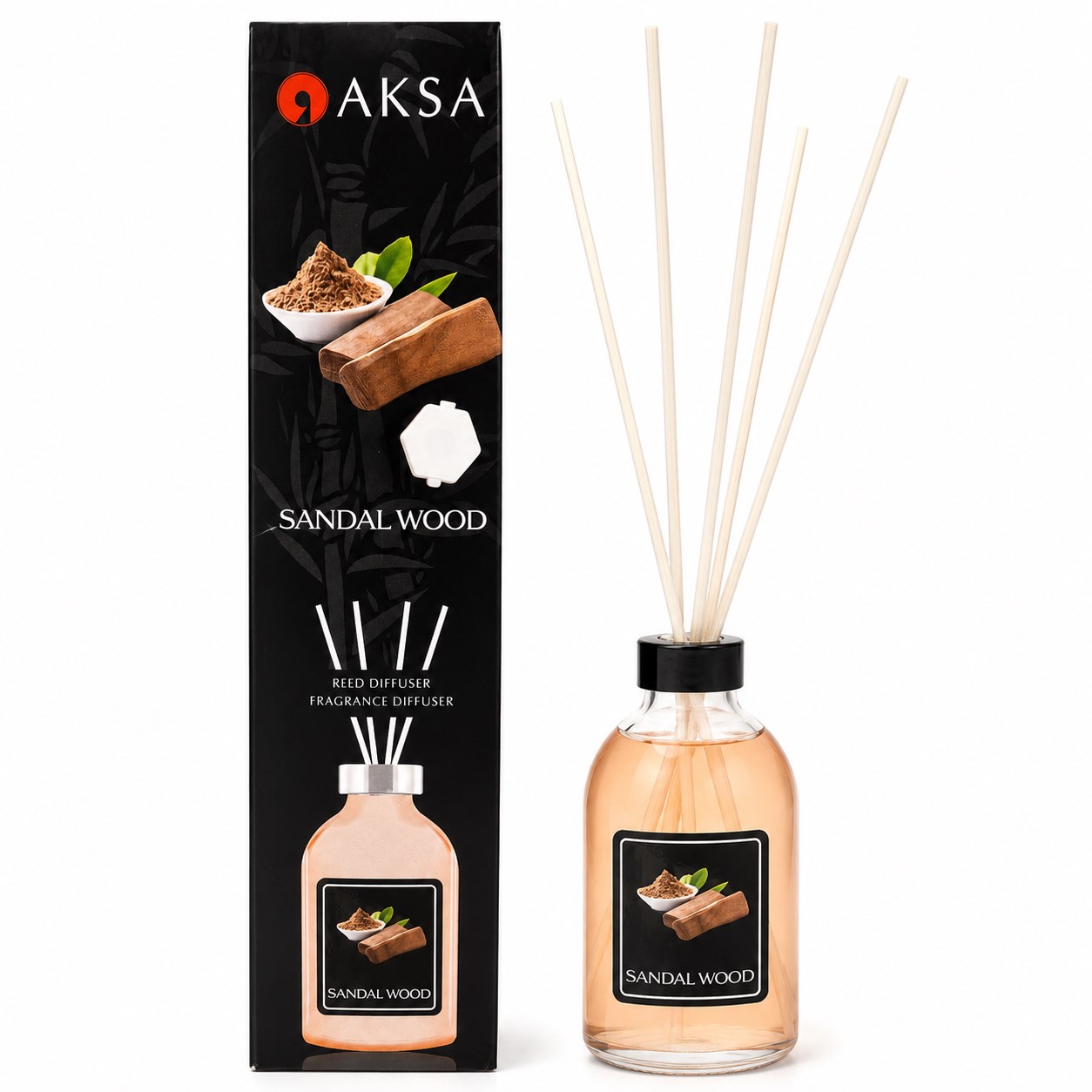AKSA Sandal Wood Sandal Ağacı Çubuklu Oda Kokusu 100 ml