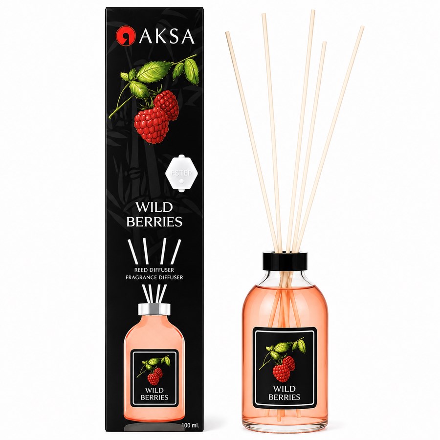 AKSA Wild Berries Orman Meyveleri Çubuklu Oda Kokusu 100 ml